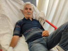 Arının soktuğu sürücü motosikletten düşerek yaralandı