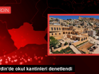 Artuklu Belediyesi Okul Kantinlerini Denetledi