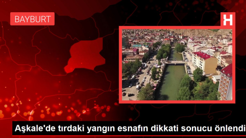 Akale'de trdaki yangn esnafn dikkati sonucu nlendi