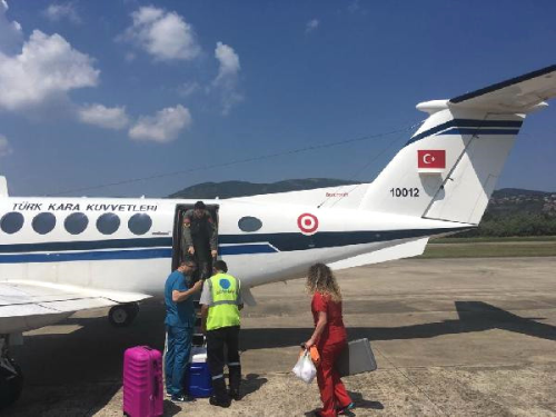 Askeri Uakla Zonguldak'tan stanbul'a Organ Nakli Yapld