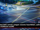 Avustralya'da kontroll� yang�nlar �ehrin hava kalitesini d���rd�