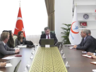 Bakan Koca, ABD Ticaret Odas� Temsilcilerini Kabul Etti