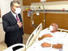 Bakan Koca, Adana'da hastaları ziyaret etti