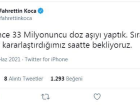 Bakan Koca: Bug�n 450 bin ki�inin �nemli randevusu var (2)