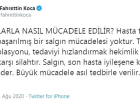 Bakan Koca: B�y�k m�cadele as�l tedbirle verilir