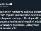 Bakan Koca: ��al���yoruz, kaybedecek zaman yok!
