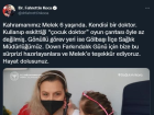 BAKAN KOCA'DAN 6 YAŞINDAKİ DOWN SENDROMLU DOKTOR MELEK PAYLAŞIMI