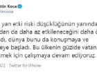 Bakan Koca'dan 'inaktif a��' a��klamas�