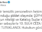 Bakan Koca'dan, İstanbul'da hekime bıçaklı saldırı olayına ilişkin açıklama