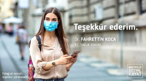 Bakan Koca'dan, 'maske ve sosyal mesafe' uyars