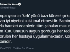 Bakan Koca'dan 'SMA' a��klamas�
