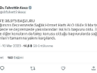 Bakan Koca: Depremzede salk hattna 98 bin 975 bavuru oldu