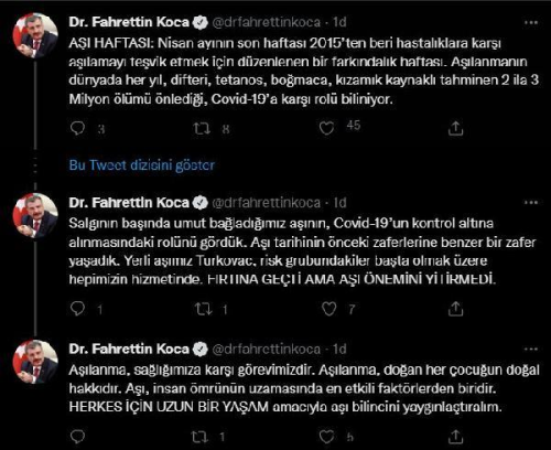 Bakan Koca: Frtna geti; ama a nemini yitirmedi