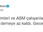 Bakan Koca: �G�z�m�z ayd�n demeye az kald�