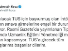 Bakan Koca: �nt�rn Doktorlar�n s�nava girmelerine engel bir durum bulunmuyor