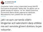 Bakan Koca: M�cadelemiz hem �iddetle hem art niyetle