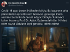 Bakan Koca, Prof. Dr. Aykut Özdarendeli'yi tebrik etti