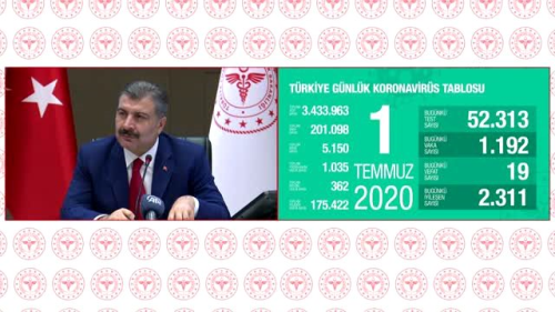 Bakan Koca sorular� cevaplad�