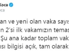 Bakan Koca: Toplam vaka say�s� 18'dir (2)
