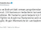 Bakan Koca: Yang�ndan etkilenen 160 ki�iden 159'unun tedavisini tamamlad�k