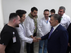 Bakan Koca Yeni Y�l�n �lk Bebe�ini Ziyaret Etti