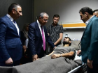 Bakan Yardımcısı Yaralı Madencileri Ziyaret Etti