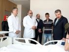 Bakan Koca'dan Asitli Sald�r� Ma�duru Berfin �zek'e Ziyaret