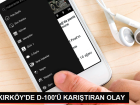 Bak�rk�y'de AIDS'li bir ki�i yol ortas�nda trafi�i kesti