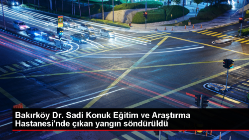 Bakrky Dr. Sadi Konuk Hastanesi'nde kan yangn sndrld