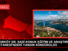 Bak�rk�y Dr. Sadi Konuk Hastanesi'nde Yang�n ��kt�