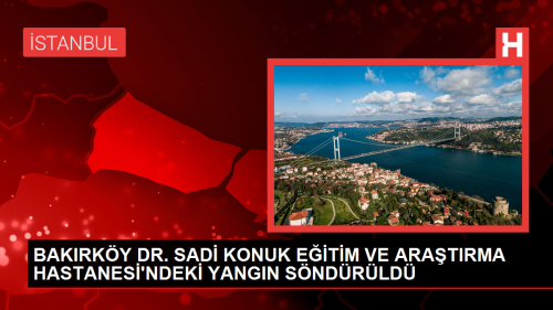 Bakrky Dr. Sadi Konuk Hastanesi'nde Yangn kt