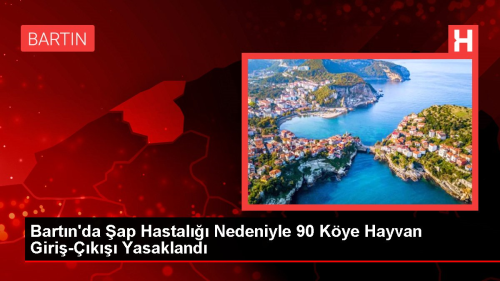 Bartn'da ap Hastal Nedeniyle 90 Kye Hayvan Giri-k Yasakland