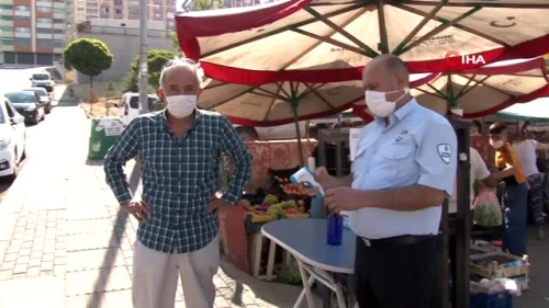 Bakent'te korona virs tedbirleri denetlendi