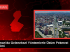 Batman'da Geleneksel Y�ntemlerle �z�m Pekmezi �retimi