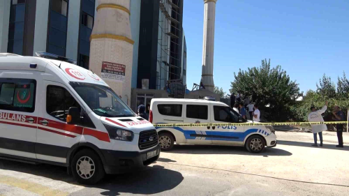 Batman'da Zehra Camii'nde skele kt