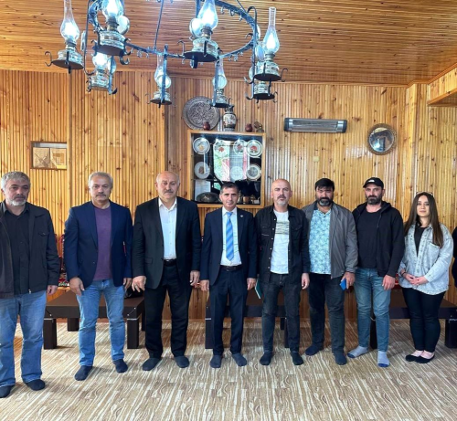 Bayburt Milletvekili Prof. Dr. Orhan Ate, basn mensuplar ile bir araya geldi