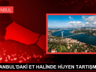 Bayrampa�a'daki Mega Center'da et sat��� yap�lan b�l�mde hijyen ko�ullar� ihlal ediliyor