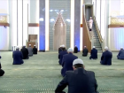 Be�tepe Millet Camisi'nde koronavir�s �nlemli cuma namaz� k�l�nd�