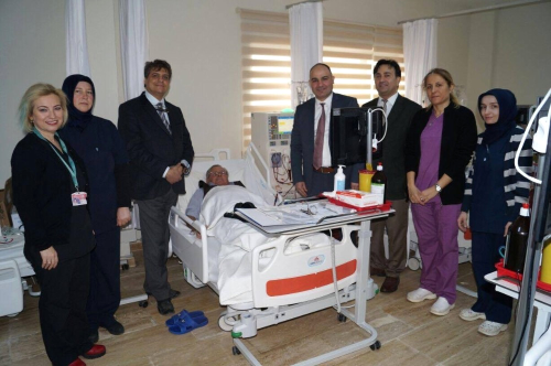Biga Devlet Hastanesi Diyaliz nitesi Hasta Kabulne Balad