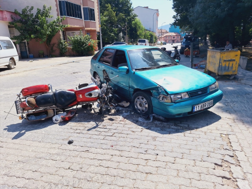 Bilecik'te trafik kazas: 1 kii yaraland