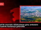 Bing�l'�n Gen� il�esinde rahats�zlanan gen� ambulans helikopterle hastaneye ula�t�r�ld�