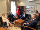 Birle�ik Krall�k B�y�kel�isi Mu�la Valisi'ni ziyaret etti