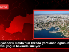 Bitexen Antalyaspor'un stoperi Naldo'nun oğlu trafik kazasında yaralandı