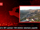 Bitlis'e 144 doktor atand�