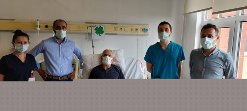 Bolu'da akcierinde 5 yldr lades kemii bulunan kii ameliyat edildi