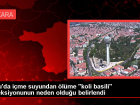 Bolu'da i�me suyundan �l�me 