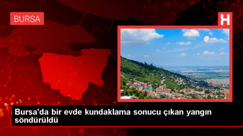 Bursa'da Kundaklama phelisi Yakaland