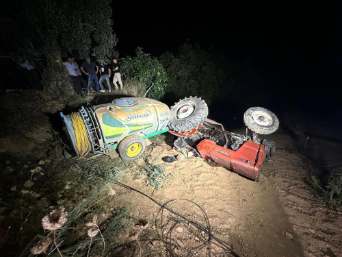 Bursa'da traktr kazas: Bir kii hayatn kaybetti