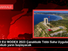 �anakkale'de Uluslararas� T�bbi Saha Tatbikat� Ba�l�yor