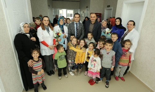 Canik'te �ocuklara A��z Taramas�